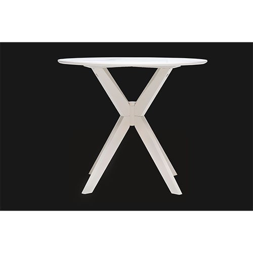 Factory Wholesales Modern Duncan round Table Faux Marble Dining Room Furniture Set Made of Oak