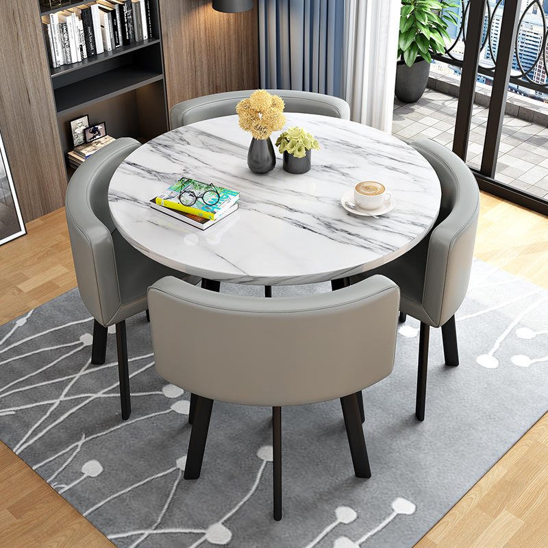 Factory Director Sales Dining Room Furniture Table With 4 Chairs For Restaurant Dinning Table Set
