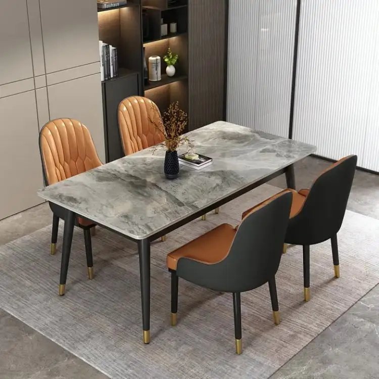 Welcome chairs & tables manufacturer Imported High Quality Smooth Modern Dining Coffee Hotel ultra modern dining tables