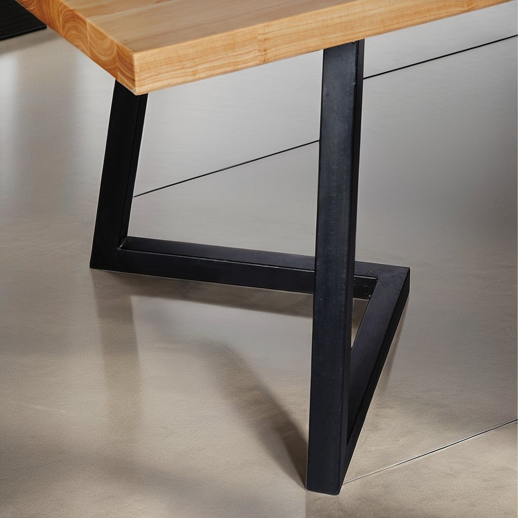 shape sumptuous modern factory natural popular Dining Table Wood Table
