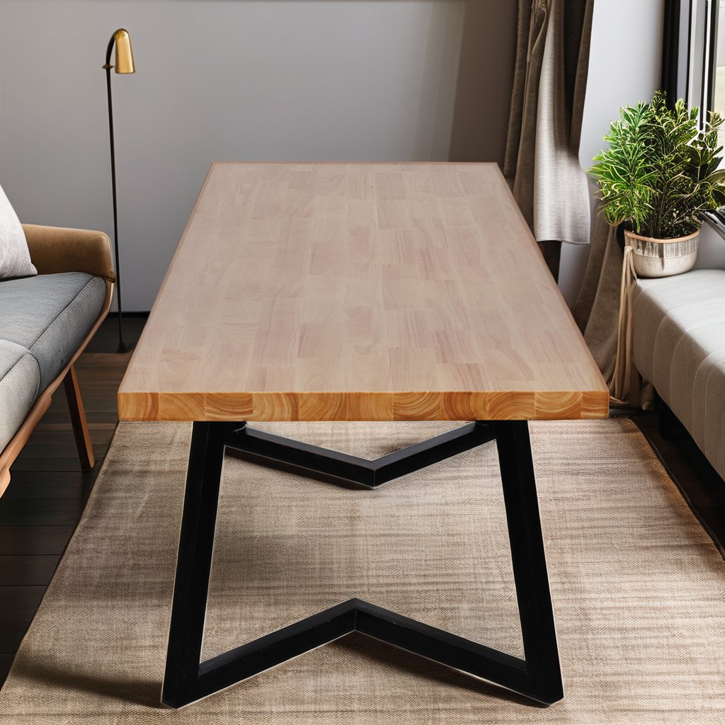 shape sumptuous modern factory natural popular Dining Table Wood Table