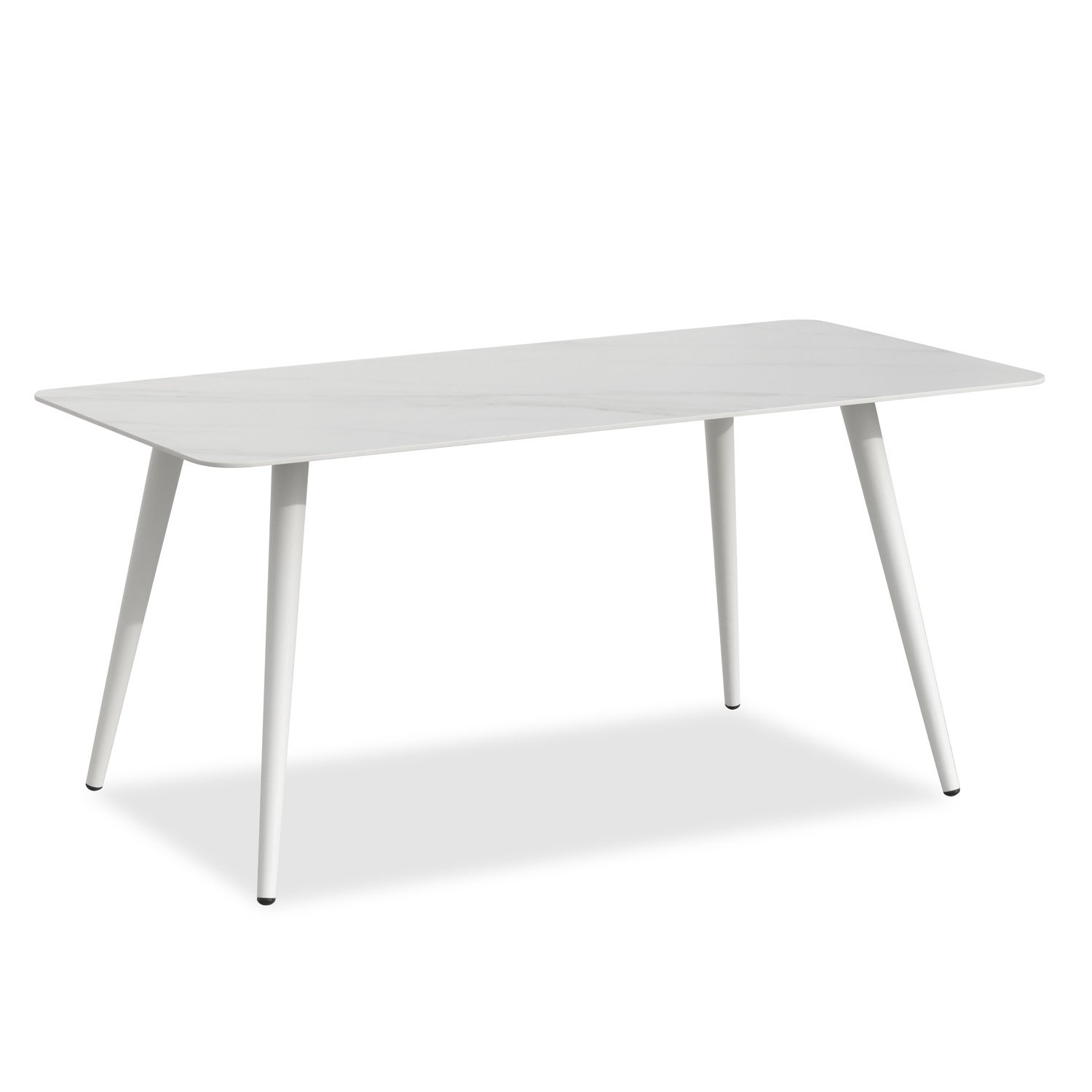 Modern Wooden Dining Table Household Restaurant Office Banquet Home Bar Leisure Negotiating Iron Meeting Coffee Table