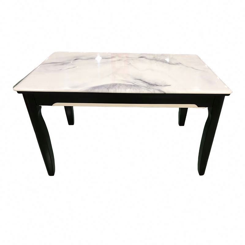 Factory Price Modern Dining Table Designs Living Room Furniture Industrial Wooden Dining Table Set