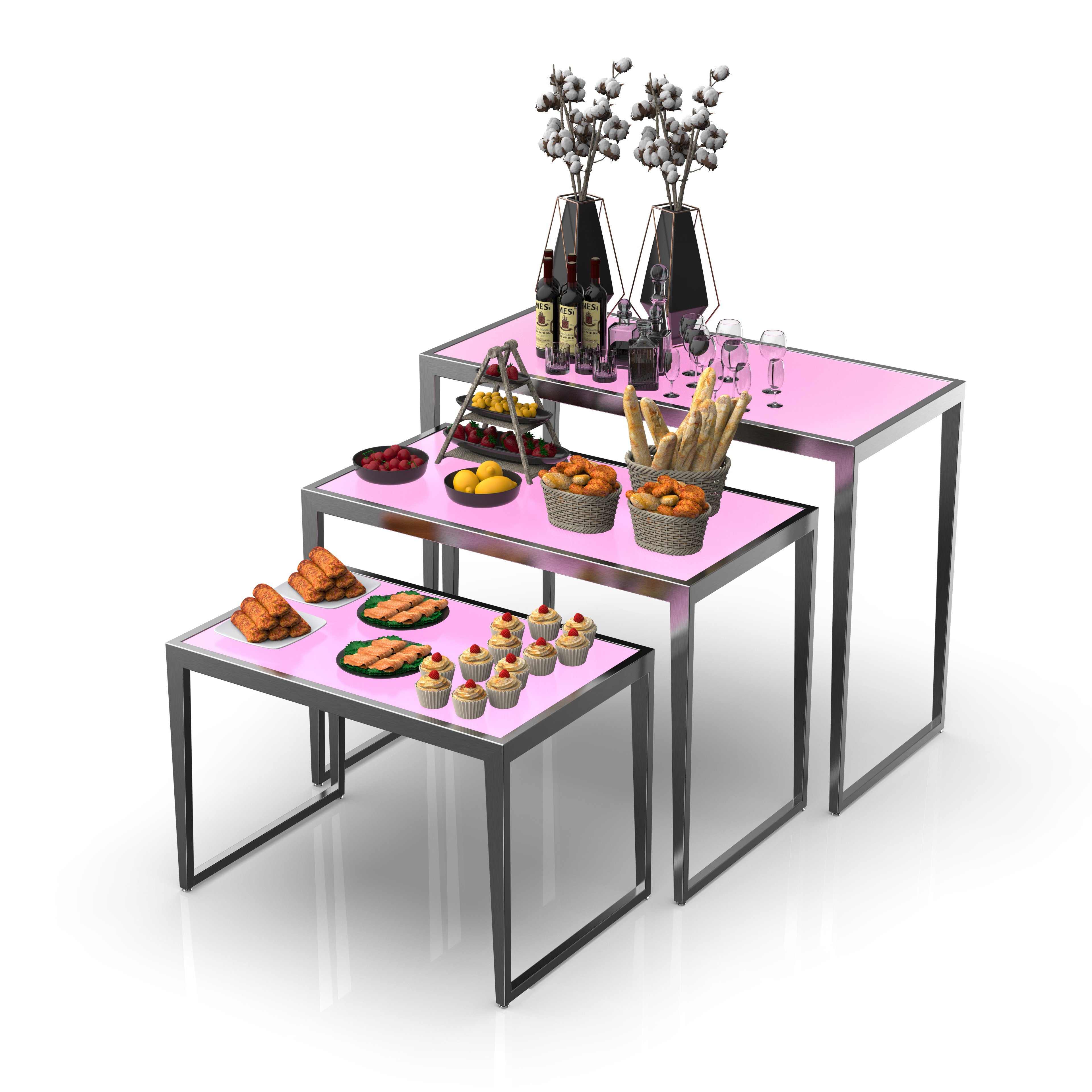 Wholesale Restaurant Outdoor Wedding Bar Cocktail Tables for Events