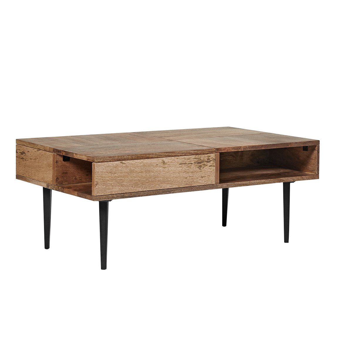 minimalist coffee table functional industrial furniture for living room and bedroom teak wood table
