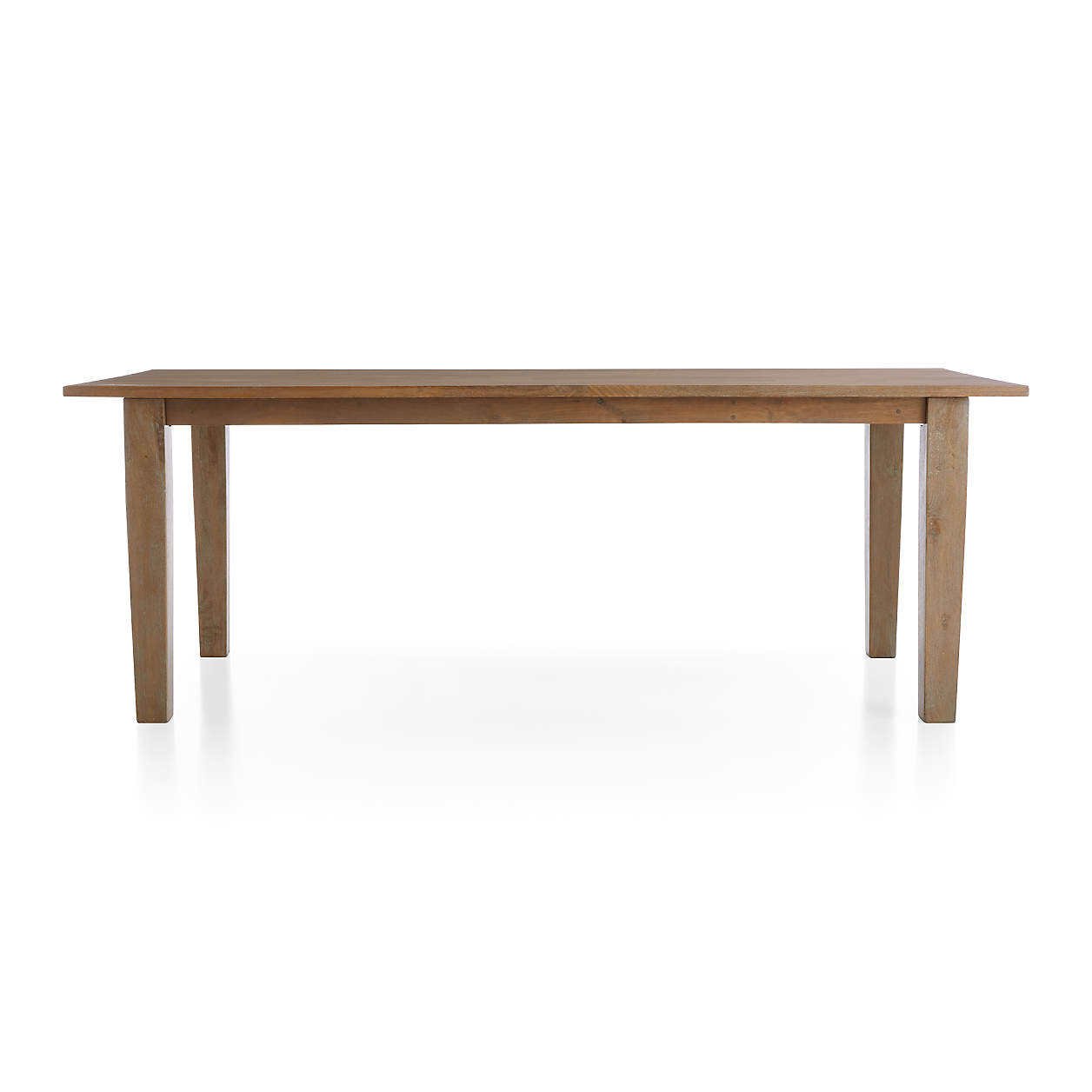 Solid Wood Dining Table Modern Design Stable Durable with Strong Construction Professional Furniture for Home Living Office Use
