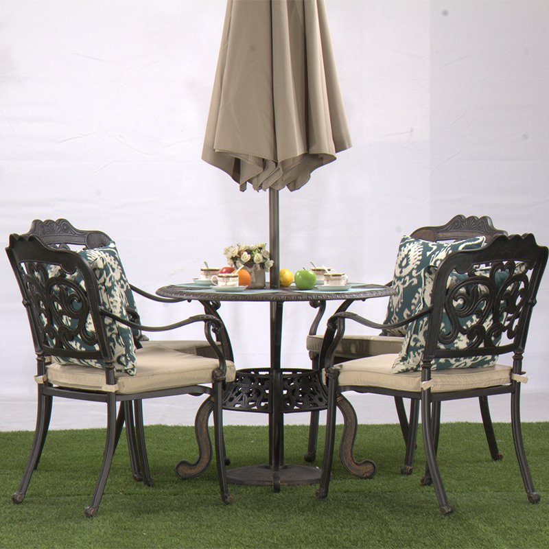 Garden Outdoor New Modern Classic Furniture dining table and chair