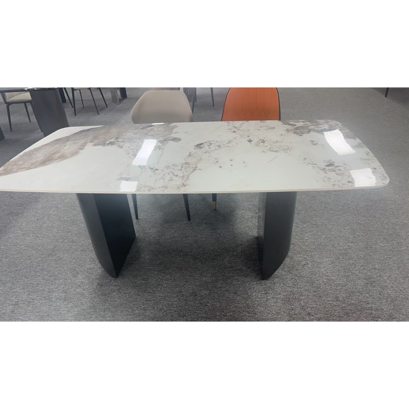 2024 hot selling dining sets new design Rock table top the star of the bargain
