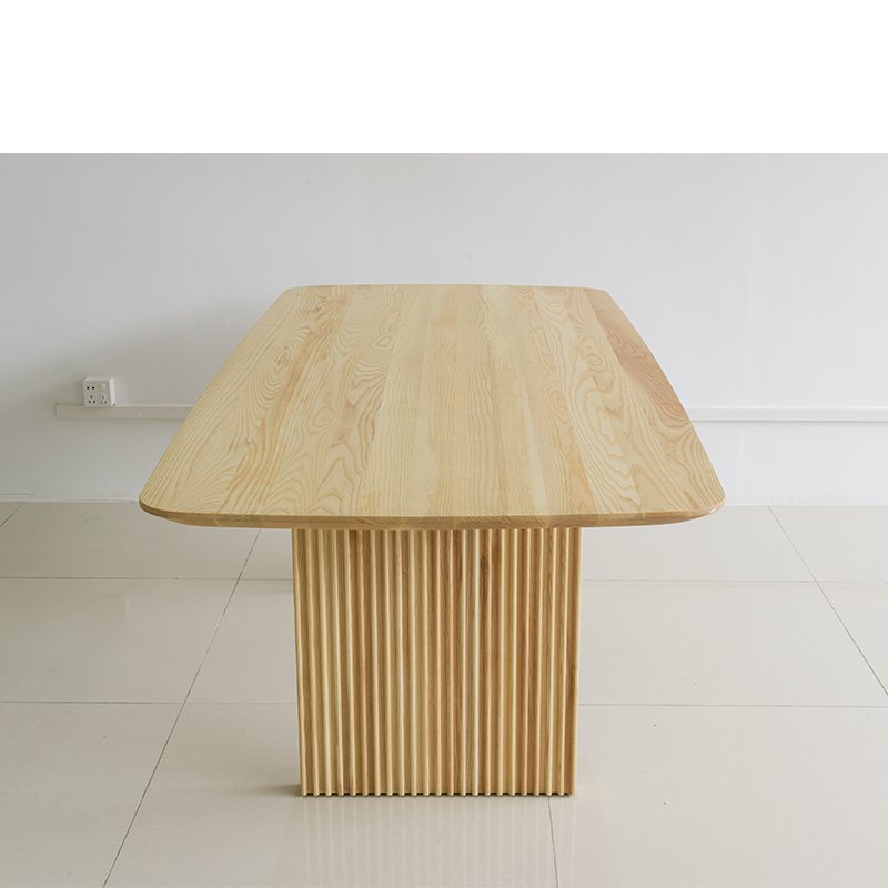 Nordic Designer Ten table Solid Wood Living Room Dining table Rectangular Wooden Simple And Fashionable Meal