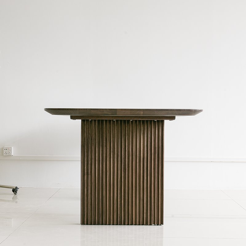 Nordic Designer Ten table Solid Wood Living Room Dining table Rectangular Wooden Simple And Fashionable Meal