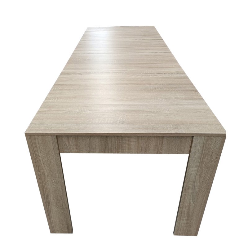 modern design space saving wooden extendable dining table