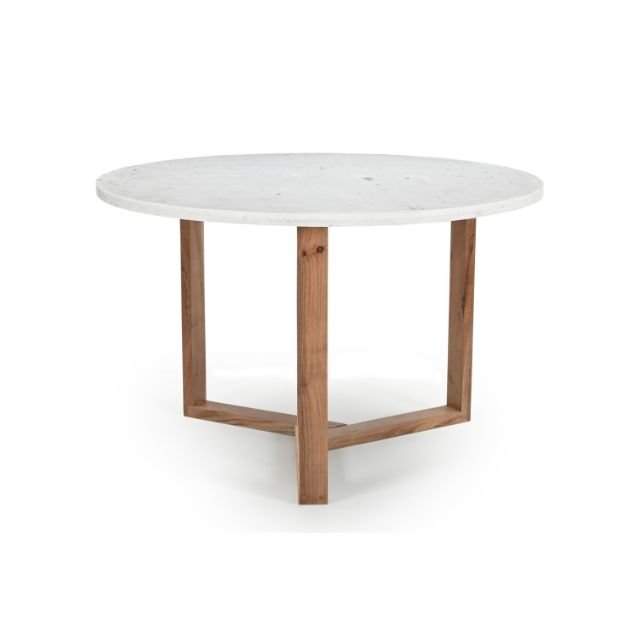Luxury Dinning Table Modern Round Ventura Collection Centre Tables Natural Finish Living Room Furniture
