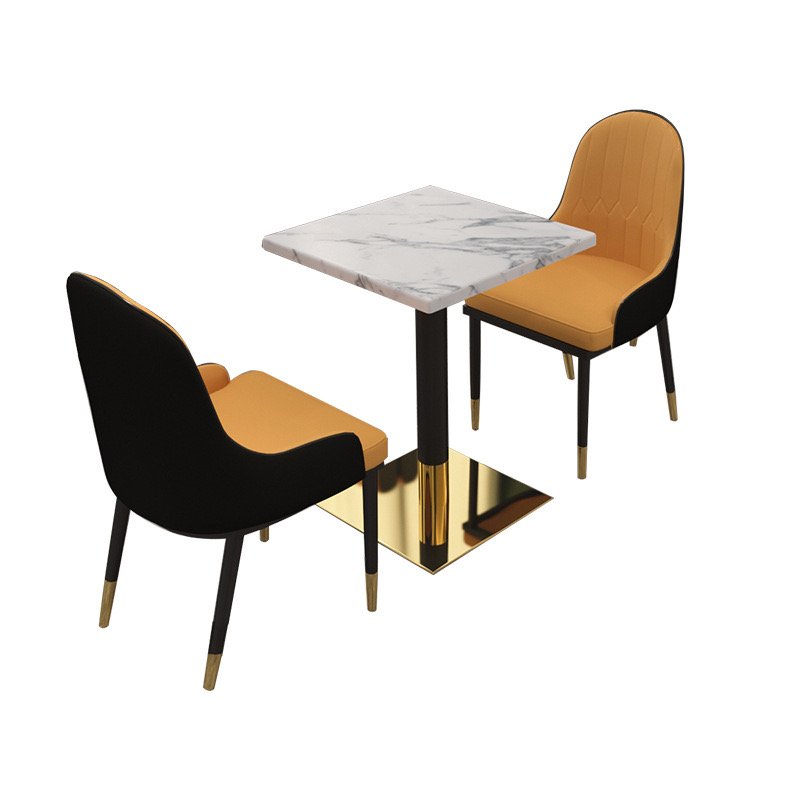Dining Set Fast Food Coffee Shop Restaurant Furniture Wooden Dining room Table and Chair Sets