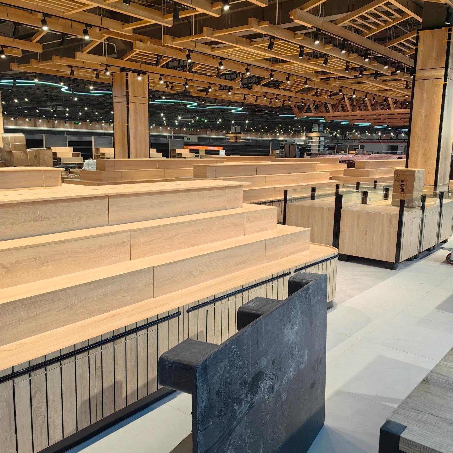 Modern Wood Checkout Counter for Convenience Shops Hot-selling for Coffee Shops Convenient for Mall Hotel Hall Use