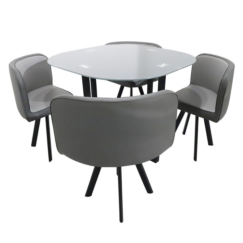 Wholesale Modern Nordic Dining Room Furniture High Quality Indoor Simple Dining Table and Chairs Set
