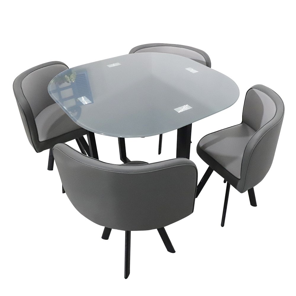Wholesale Modern Nordic Dining Room Furniture High Quality Indoor Simple Dining Table and Chairs Set