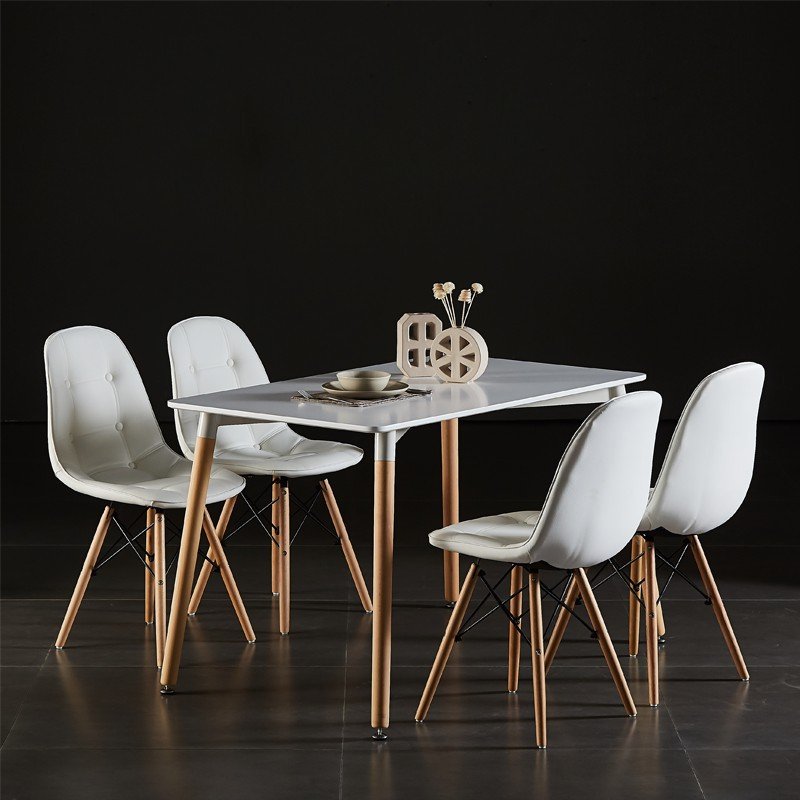 Luxury Modern Restaurant Hotel Kitchen Dining Room Table Marble Dinning Table Square Round Mdf Wooden Home Furniture Dining Set