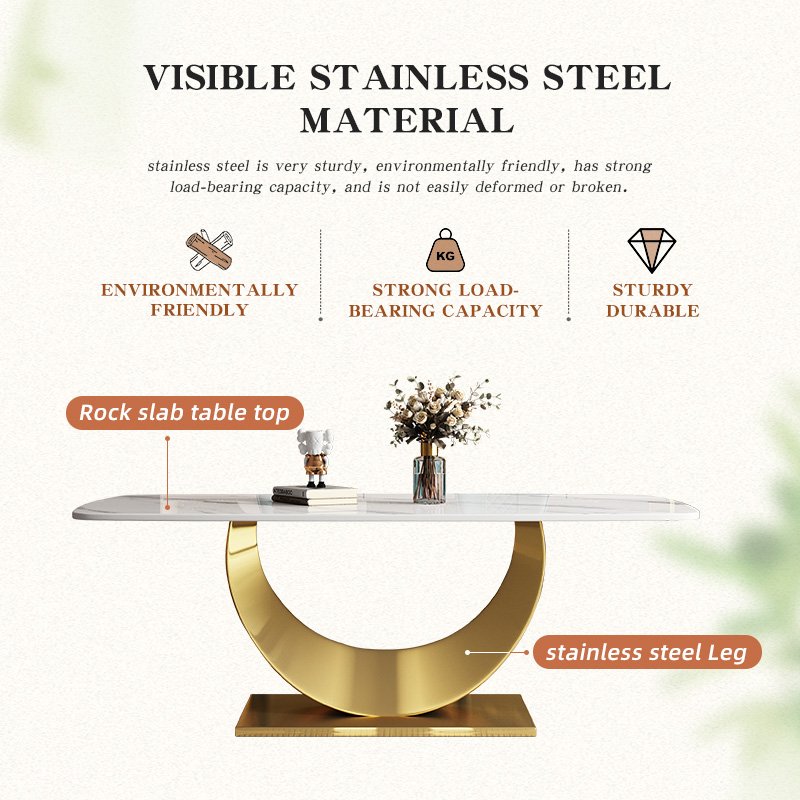 Modern nordic dining table set 4 chairs gold base marble dining table and chairs for sale