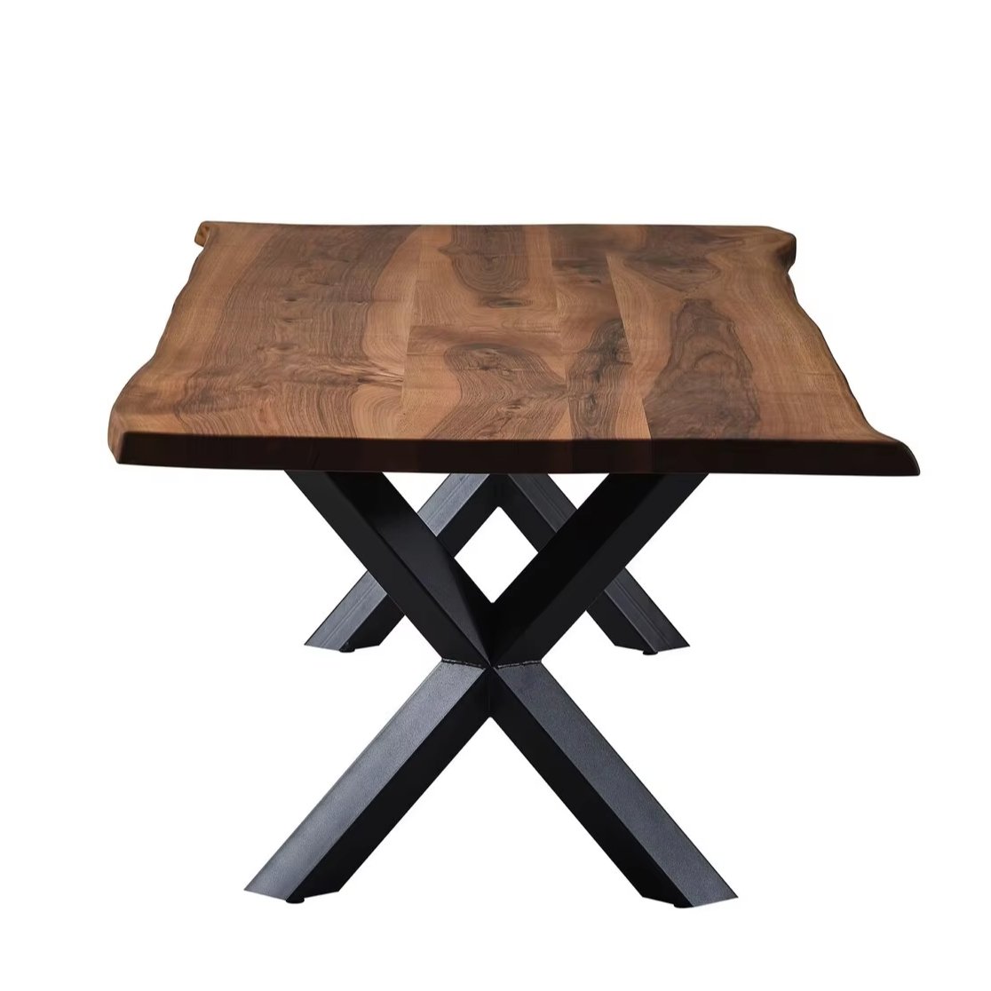 Premium Style Natural Epoxy Resin & Wooden Dining Table And Wooden Furniture Collection & Dining Room Furniture Collection