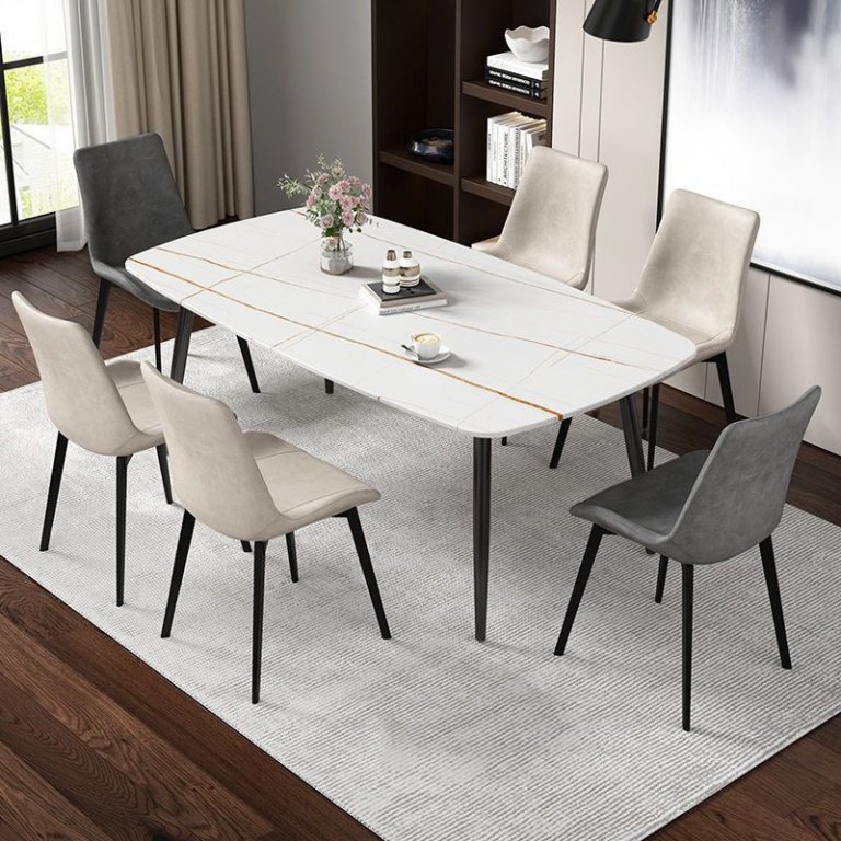 Hotel Restaurant Center Dine Table Hotel Furniture Reception Desk Banquet Dining Wholesale Nordic Luxury Hotel Tables
