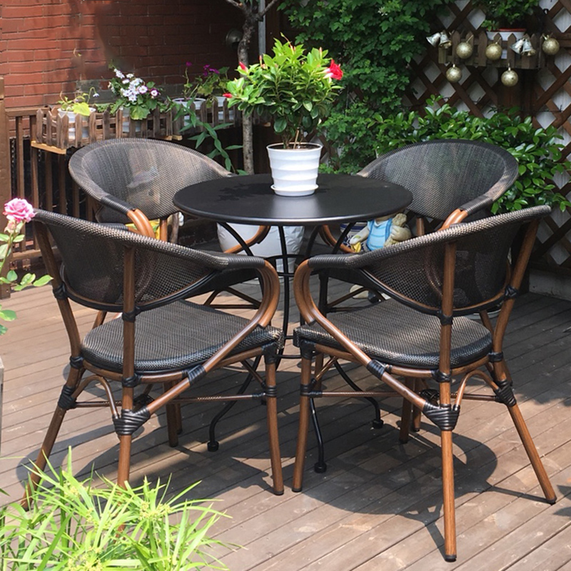 2024 Professional Manufacture Factory Sale Outdoor Restaurant Furniture Restaurant Chair And Tables Sets