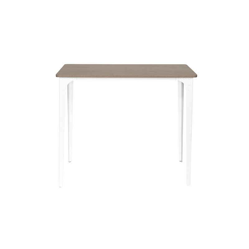 Modern Outdoor Hotel Rectangle Dining Table Garden Metal Frame Dining Table