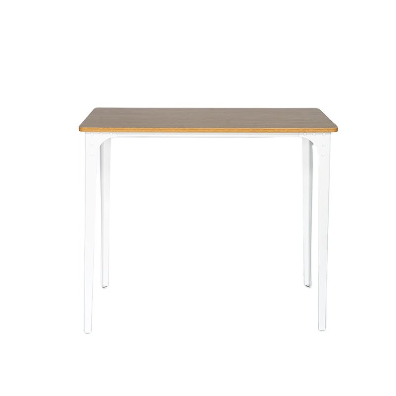 Modern Outdoor Hotel Rectangle Dining Table Garden Metal Frame Dining Table