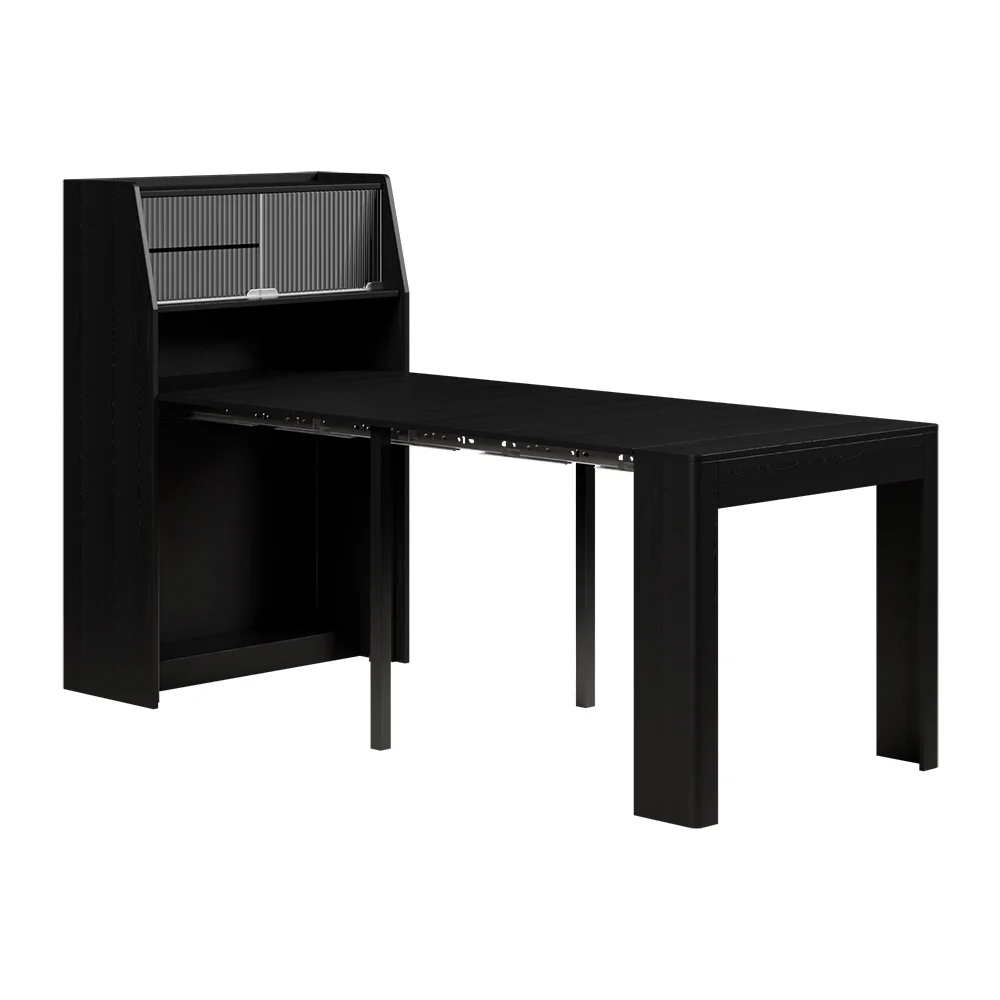 Nordic Solid Wood Dining Table Compact Folding Table Folding Mini Graphic Design Luxury Modern Dining Table