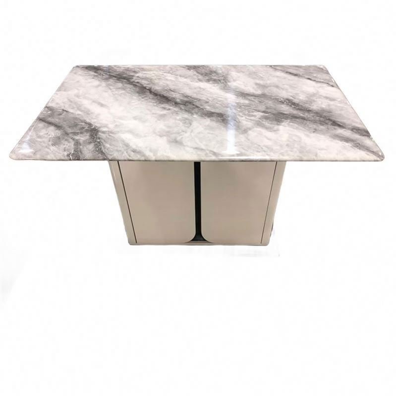 Nordic internet celebrity slate dining table for home small apartment table and chair combination