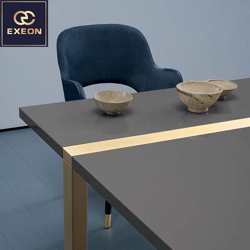 Modern Luxury Irregular Design Dining Table Restaurant Furniture Custom Design Marble Top Dining Table