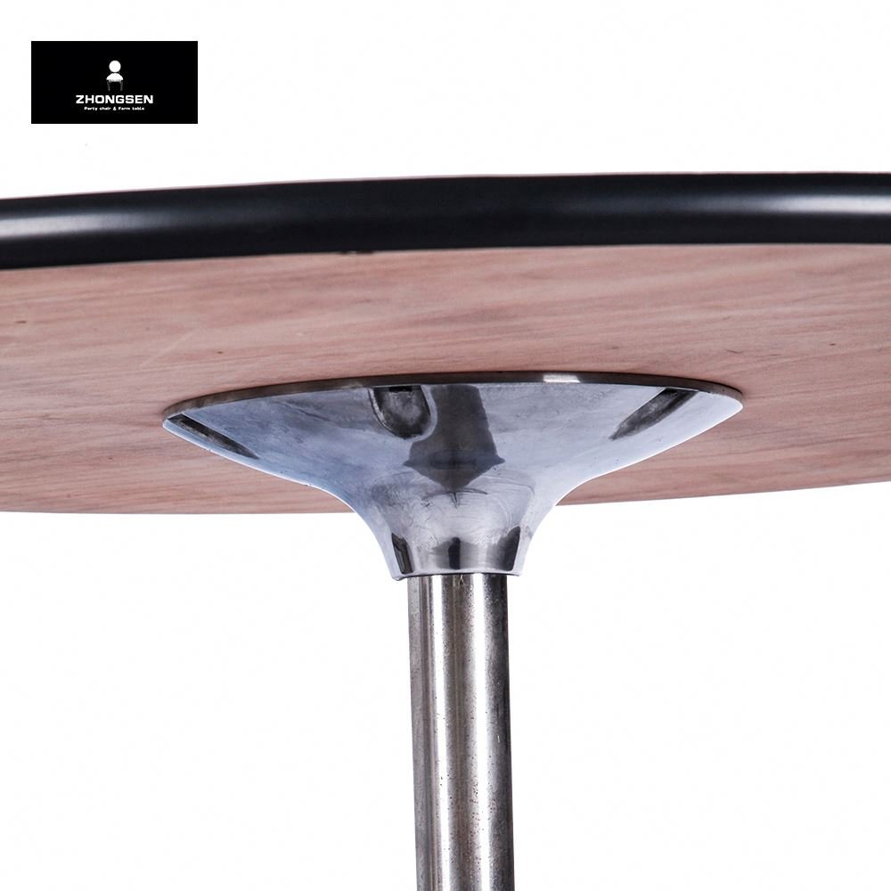 High Quality Best Sale Wooden Modern Plywood Banquet Round Dining Bar Cocktail Tables