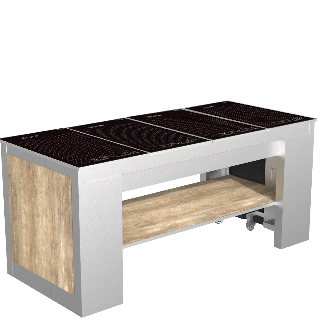 Hotel Restaurant Commercial Catering Buffet Equipment Food Warmer Light Buffet Table