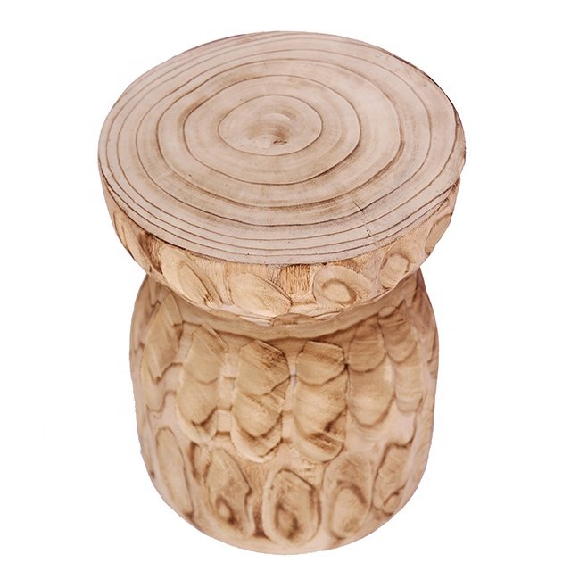 Natural Wood Side Table coffee table