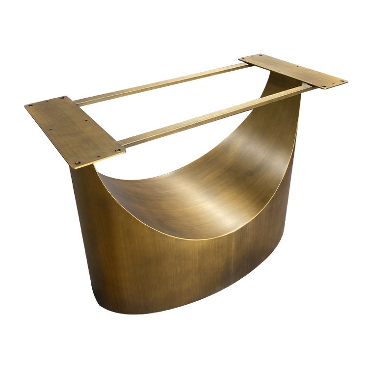 Scratch-Proof Sintered Stone U Shape Dining Table