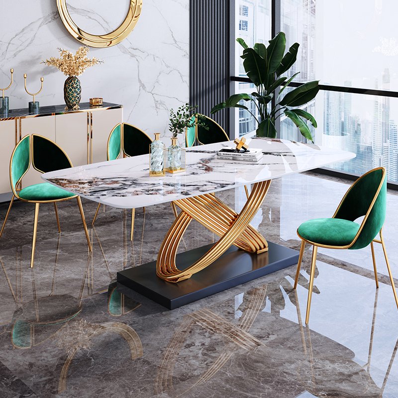 Black Turkey Malaysia Singapore Marble Dining Table for sale