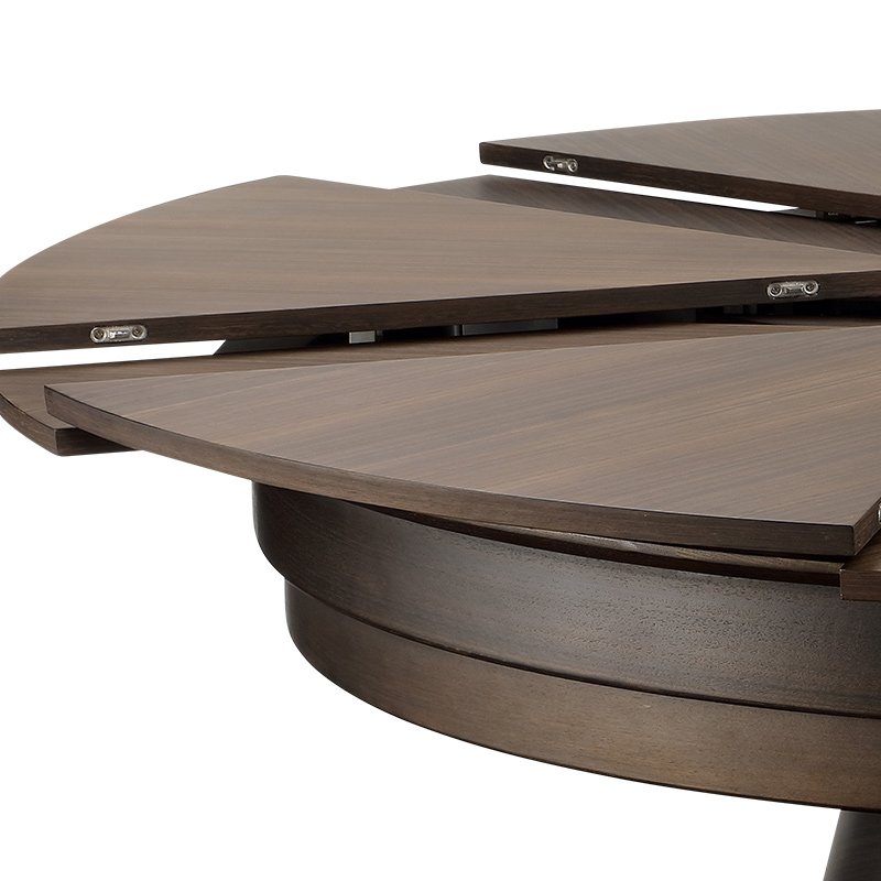 furniture Dapu New Sheen dining table new Chinese retractable dining table round dining table restaurant combination