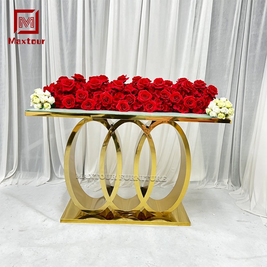 Modern Marble Entrance Console Table Glass and Stainless Steel Frame for Hotel Living Room and Hallway Control Application
