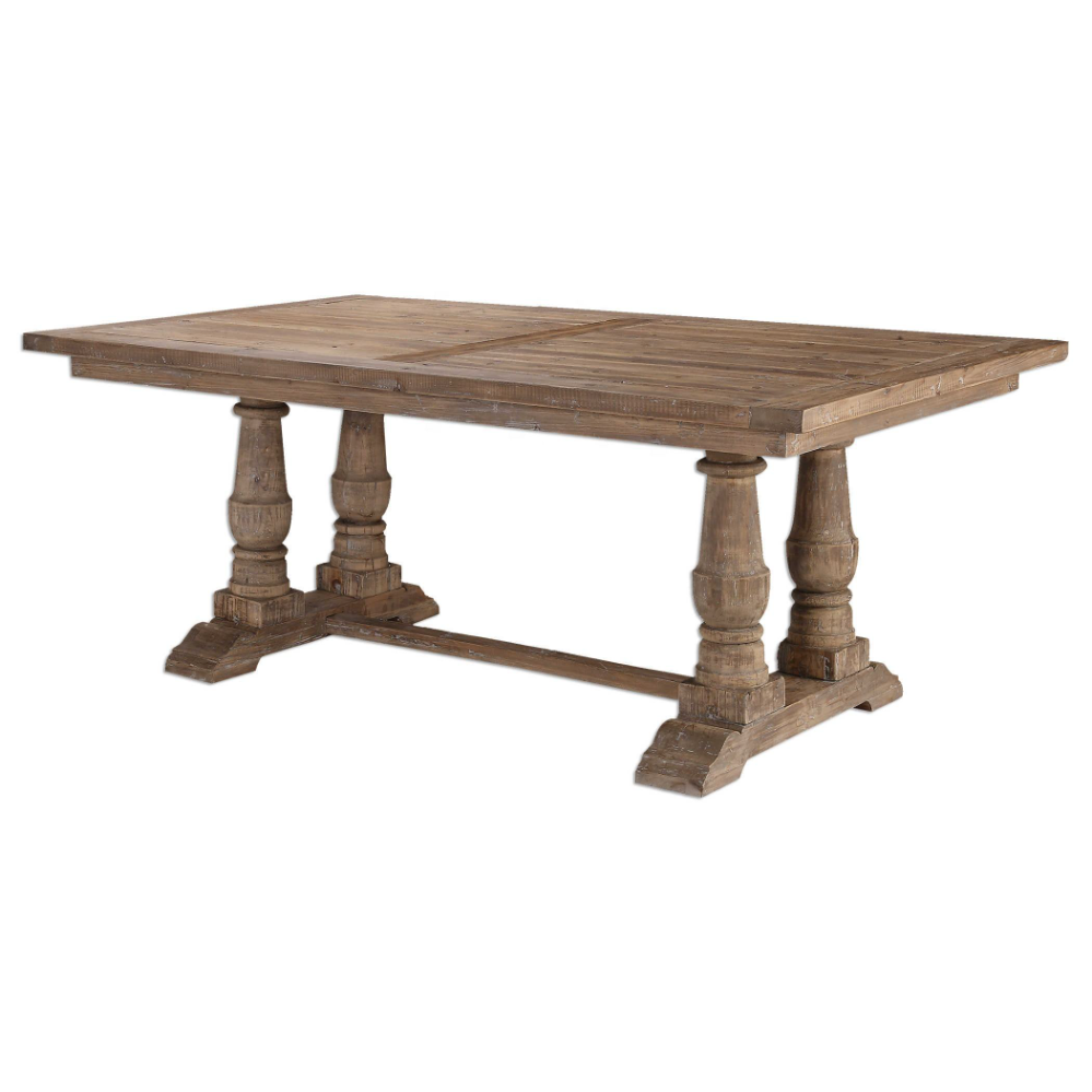 Hot sale antique solid wood farm table for banquet wedding dining events with elegant and durable design perfect