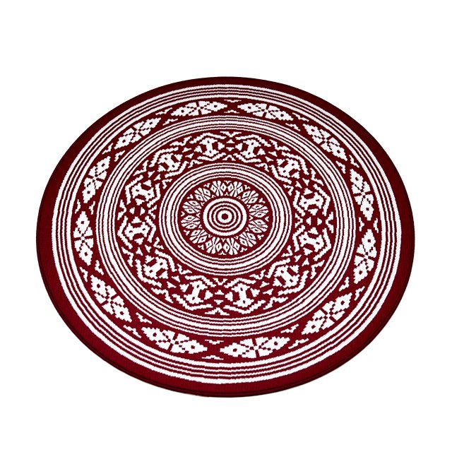 High grade round shape centerpiece cloth on the table For fashionable desk decoration Hakata textile