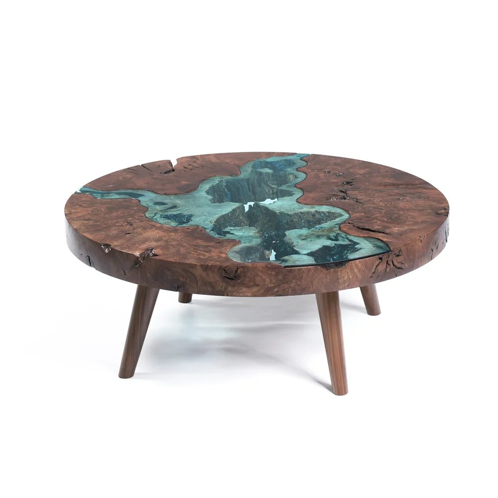 Best Quality Resin Epoxy Dinning Coffee Table Hand Made Luxury Decor Furniture Resin Epoxy Coffee Dinning Table At Factory Price