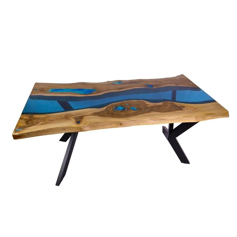 Best Quality Resin Epoxy Dinning Coffee Table Hand Made Luxury Decor Furniture Resin Epoxy Coffee Dinning Table At Factory Price