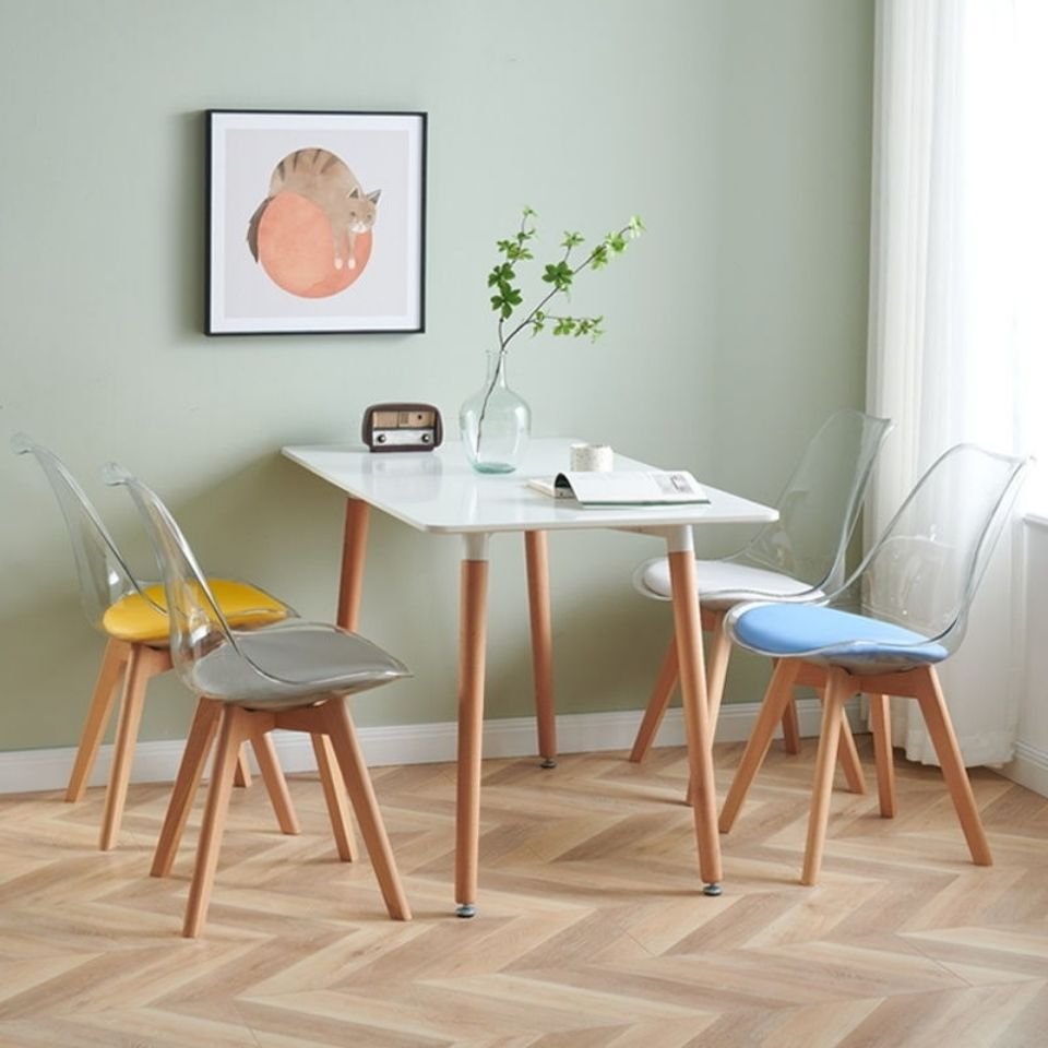 Factory Direct Wholesale Dining Room Set Chairs Table Furniture Luxury 80*120 Dining Tables And 2/4/6/8 Dining Chairs