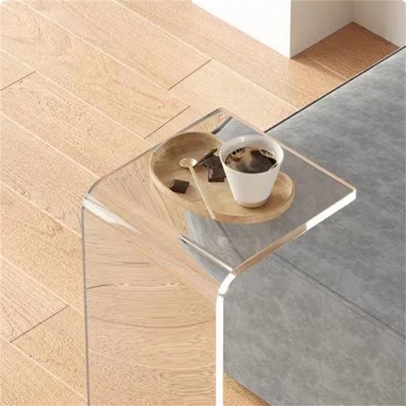 Modern Acrylic Side Table Lap Desk Coffee Table End Table