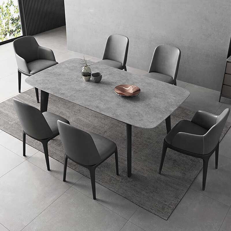 2022 extendable table extendable dining table marble extending dinning tables 6 chairs furniture dining
