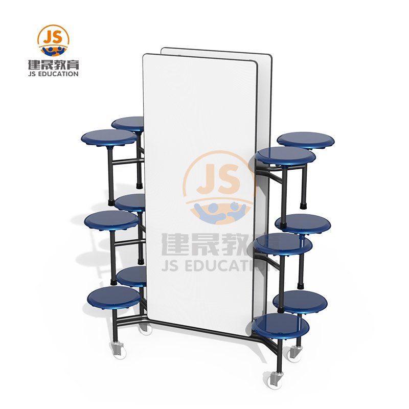 Folding University MDF Cafeteria mobile Canteen School student Dining Table