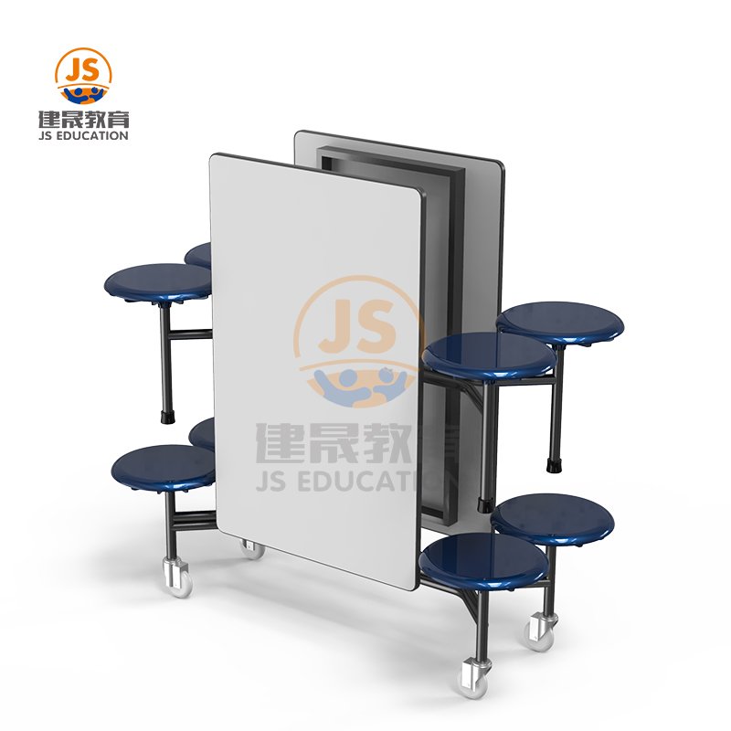 Folding University MDF Cafeteria mobile Canteen School student Dining Table