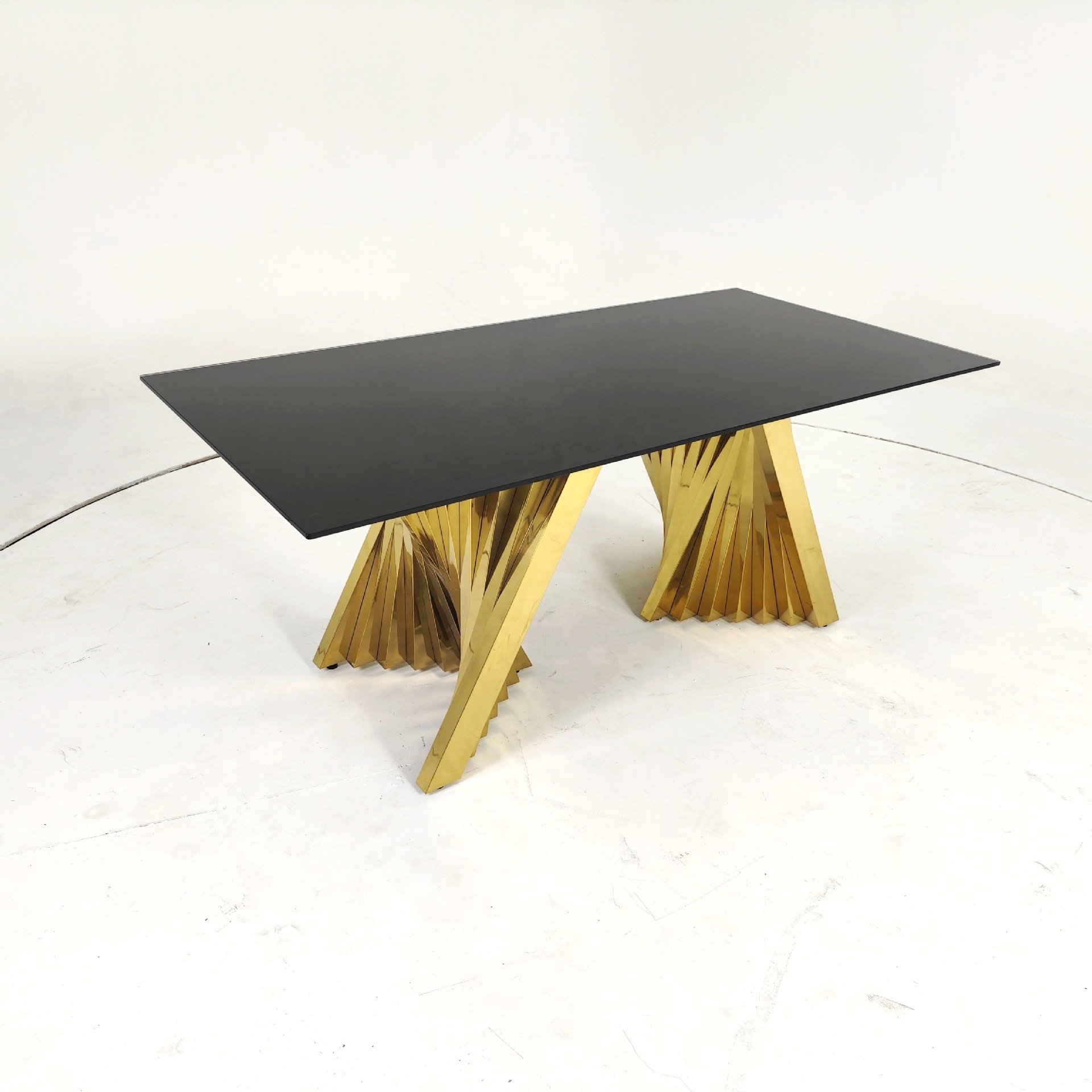 Nordic designs stainless steel dining table 10 seat marble dining table modern luxury dining table 8 Seaters