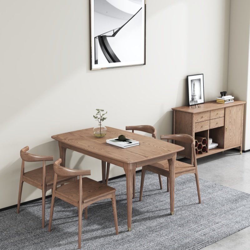 Free Combination of Multi-seat Restaurant Long Table Suitable for Solid Wood Production
