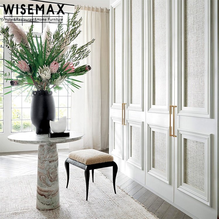 WISEMAX FURNITURE Italian Designs marble dining table luxury round natural marble oval marble table for dining room furniture