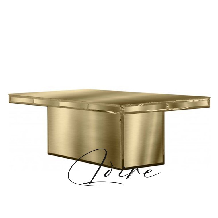 Modern Style LED Light Table with Stainless Steel and Glass for Outdoor Parties Weddings Hotels-New Style Hotel Furniture